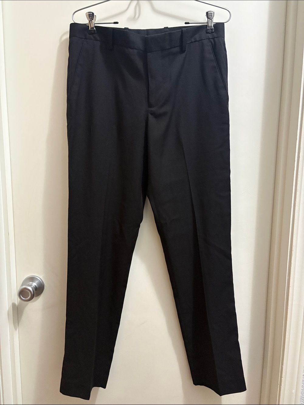Perry Ellis Black Women's Straight Leg Trousers